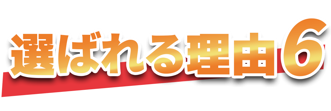 選ばれる理由6